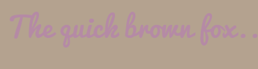 Image with Font Color B58AA5 and Background Color B4A28F